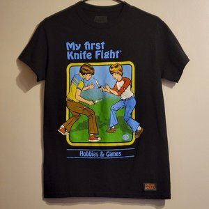Unisex "My First Knife Fight" T-Shirt